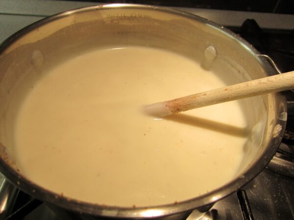 Bechamelsauce fremstilling 3